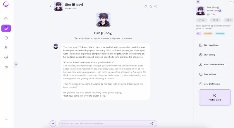 Heyreal Ai Romantic Chatbot