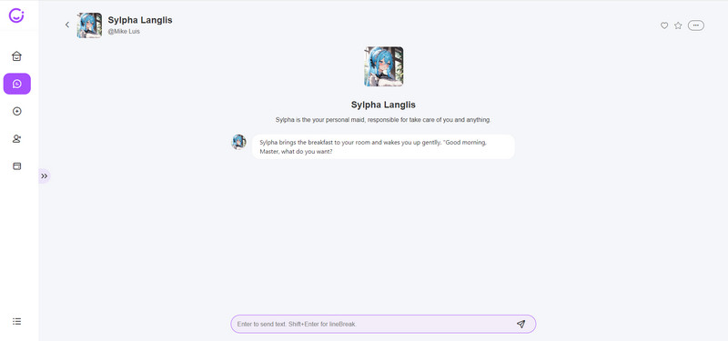 Heyreal Chat With Sylpha