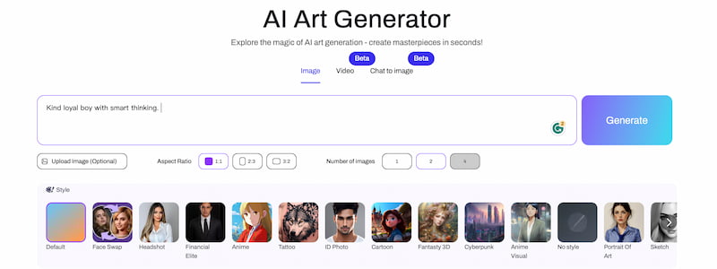 Artguru Generate