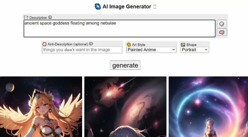 Perchance AI Image Generator