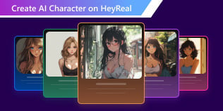 Create AI Character on Heyreal