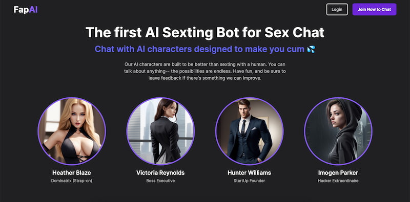 Fap AI NSFW Chat Bot