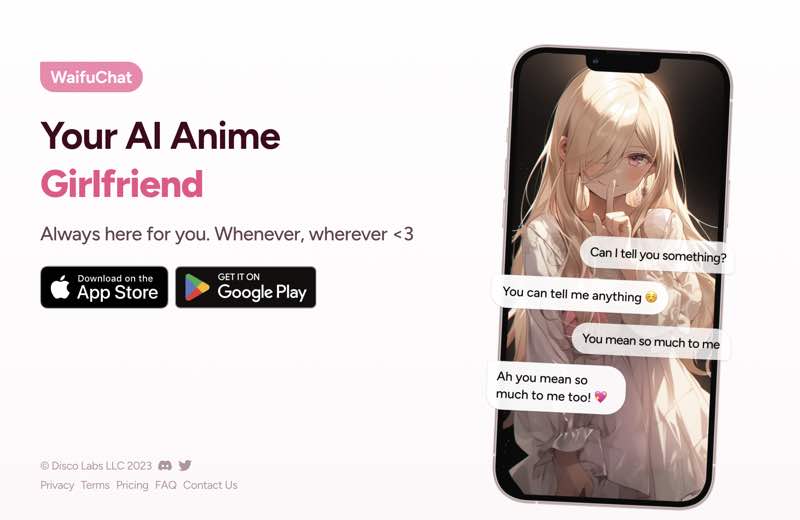 Waifuchat AI Anime Girlfriend