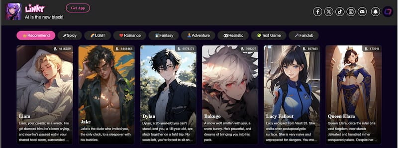 Chat With Ai Characters Linky Ai