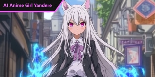 AI Anime Girl Yandere