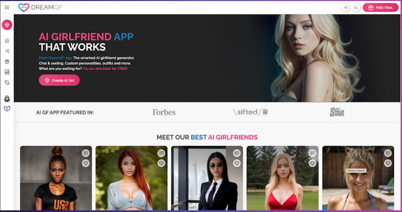 Greamgf AI Girl Generator