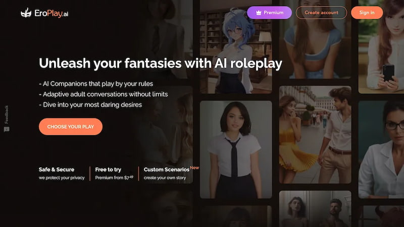 Ero Play AI Sex Friend