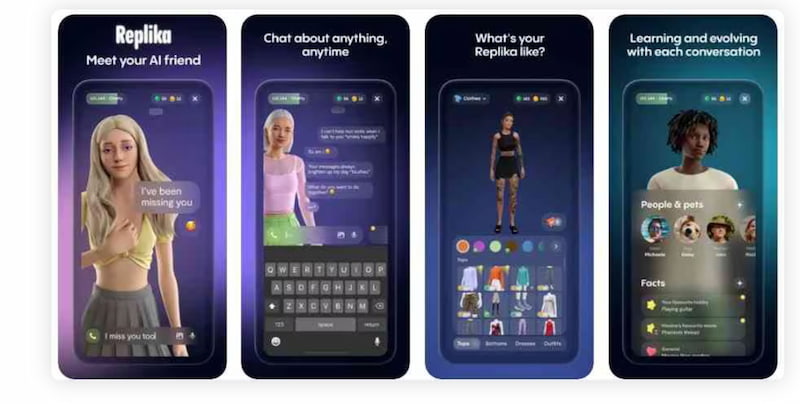 Replika AI Friend