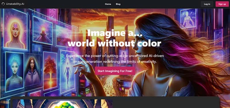 Unstable Diffusion AI Nude Girl