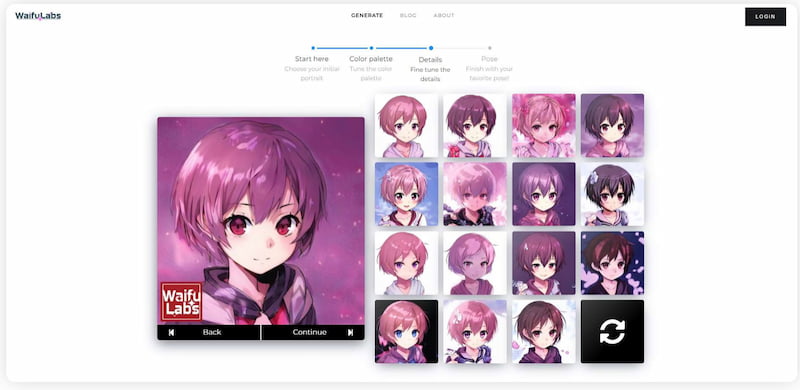 Waifulabs AI
