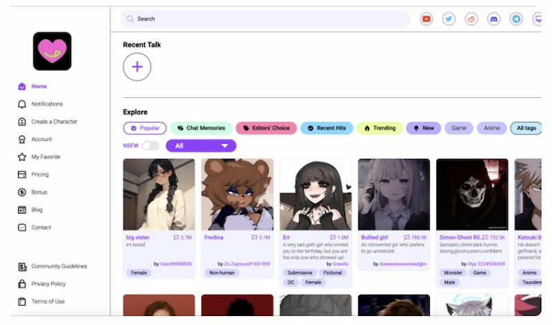 Crushon Ai Chatbot Alternative To Soulfun