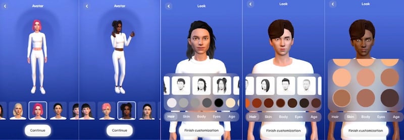 Replika Customizable Romantic Personality