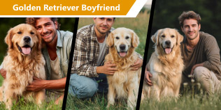 Golden Retriever Boyfriend