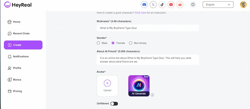 Heyreal Create What Is My Boyfriend Type Quiz