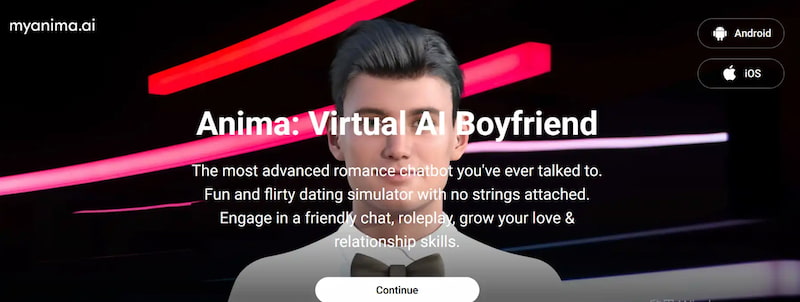 Myanima Ai Vitual Boyfriend