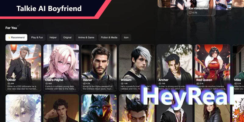 Talkie AI Boyfriend