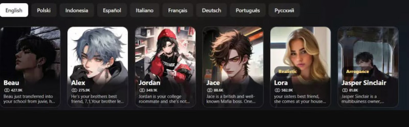 Talkie Ai Multilingual Chats